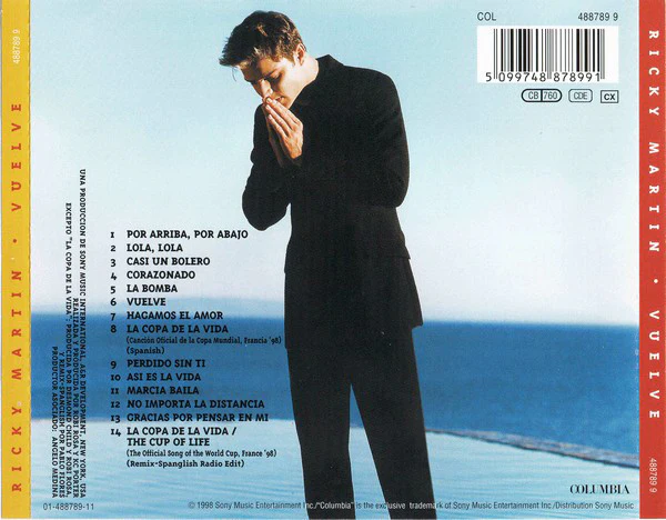 Ricky Martin - Vuelve (CD, Album) - Image 2