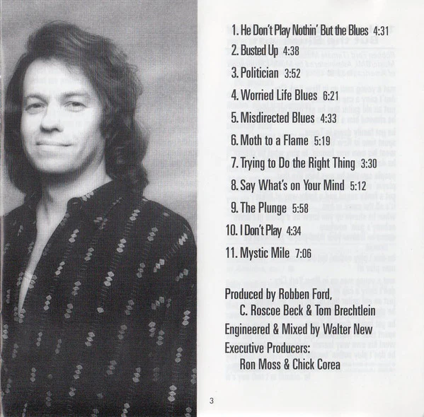 Robben Ford & The Blue Line - Mystic Mile (CD, Album) - Image 4