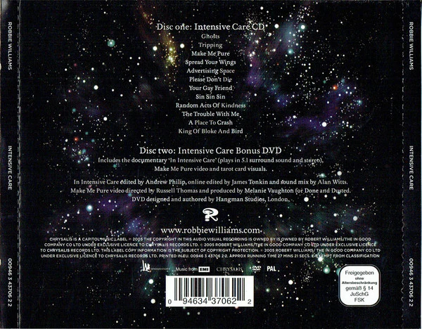 Robbie Williams - Intensive Care (CD, Album, S/Edition + DVD, PAL) - Image 4