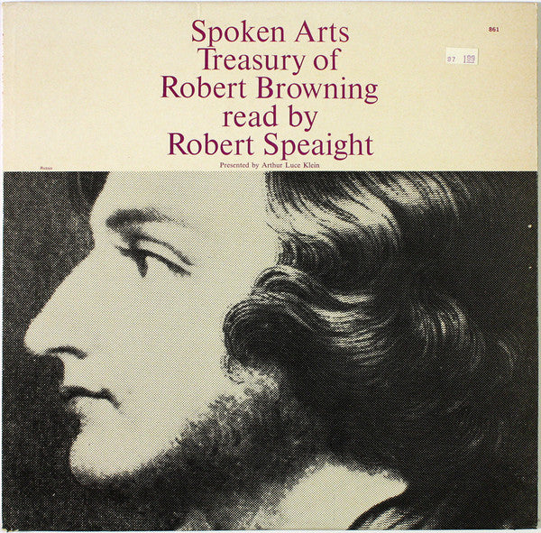 Robert Speaight - Treasury Of Robert Browning Read By Robert Speaight (LP)