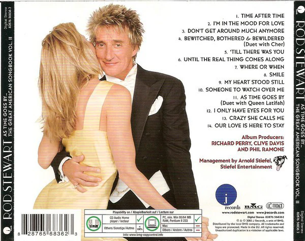 Rod Stewart - As Time Goes By... The Great American Songbook Vol. II (CD, Album, Copy Prot.) - Image 2