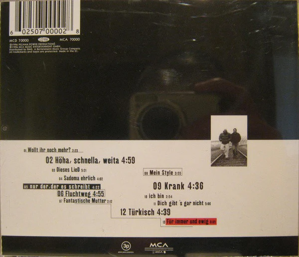 Rödelheim Hartreim Projekt - Zurück Nach Rödelheim (CD, Album) - Image 2