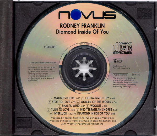 Rodney Franklin - Diamond Inside Of You (CD, Album) - Image 3