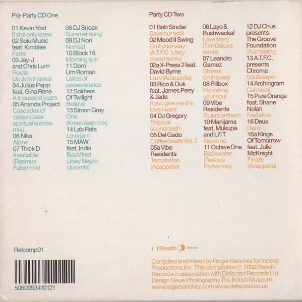 Roger Sanchez - Release Yourself ‎(Ibiza 2002) (2xCD, Mixed) - Image 2