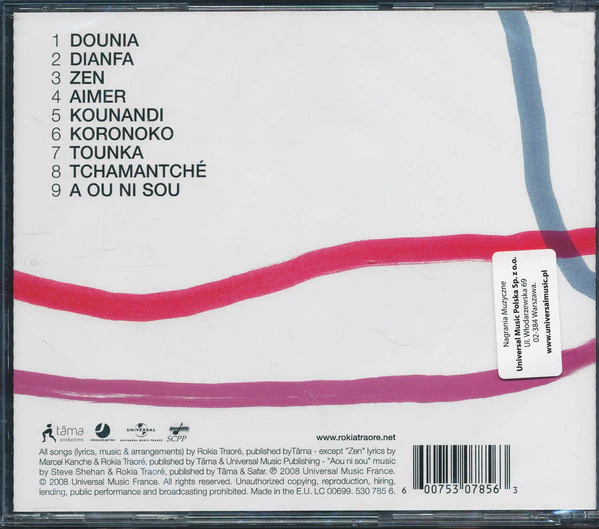 Rokia Traoré - Tchamantché (CD, Album, Sup) - Image 2