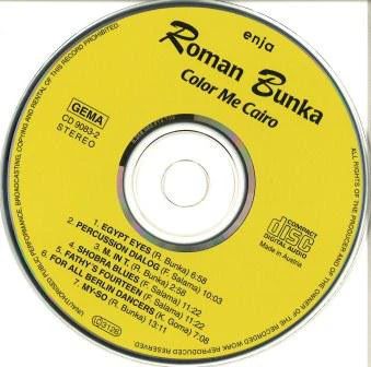 Roman Bunka - Color Me Cairo (CD, Album) - Image 3