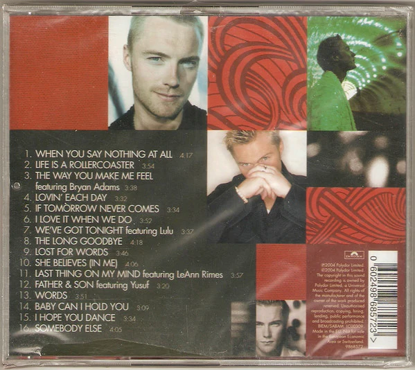 Ronan Keating - 10 Years Of Hits (CD, Comp) - Image 2