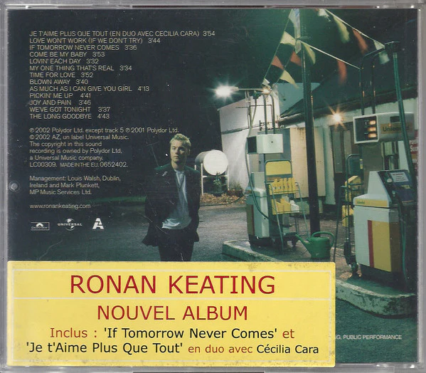 Ronan Keating - Destination (CD, Album) - Image 2