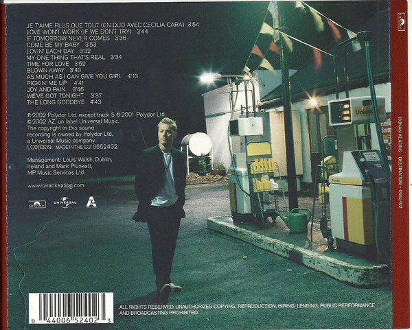 Ronan Keating - Destination (CD, Album) - Image 3
