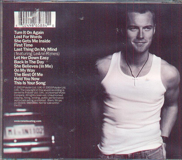 Ronan Keating - Turn It On (CD, Album) - Image 2