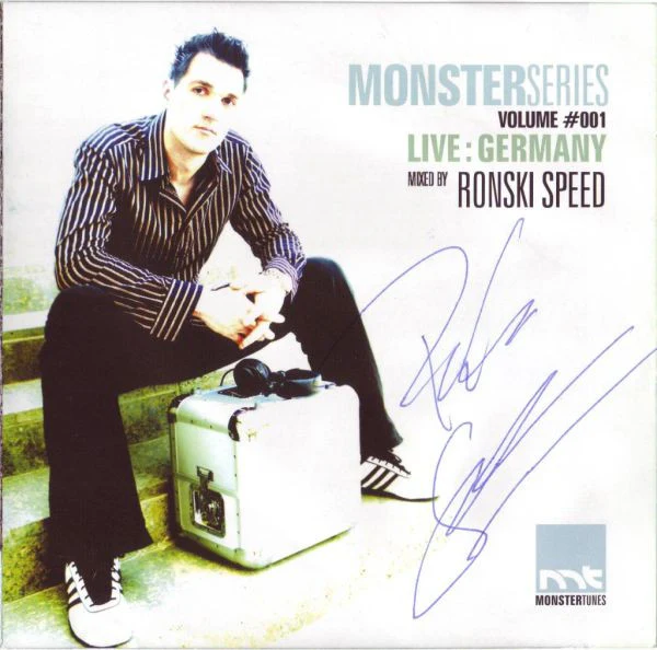 Ronski Speed - Monster Series Volume #001 Live: Germany (CD, Mixed) - Image 3