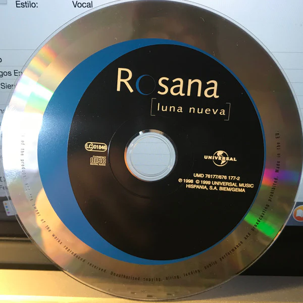 Rosana - Luna Nueva (CD, Album, RE) - Image 3