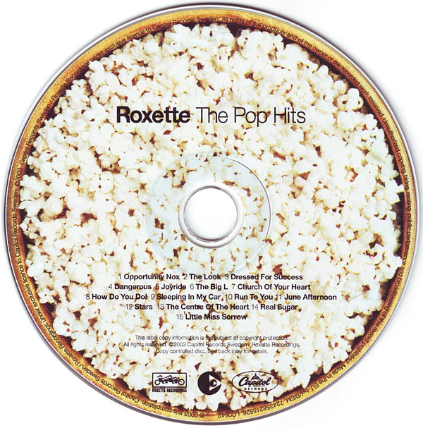 Roxette - The Pop Hits (CD, Comp, Copy Prot.) - Image 4