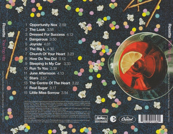 Roxette - The Pop Hits (CD, Comp, Copy Prot. + CD, EP, Copy Prot. + Ltd) - Image 2