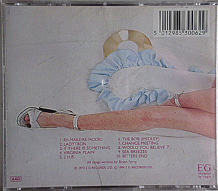Roxy Music - Roxy Music (CD, Album, RE, PDO) - Image 2