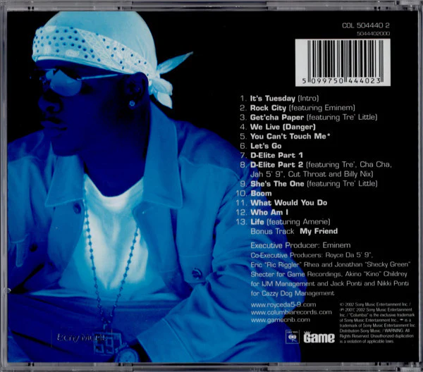 Royce Da 5'9" - Rock City (CD, Album) - Image 2