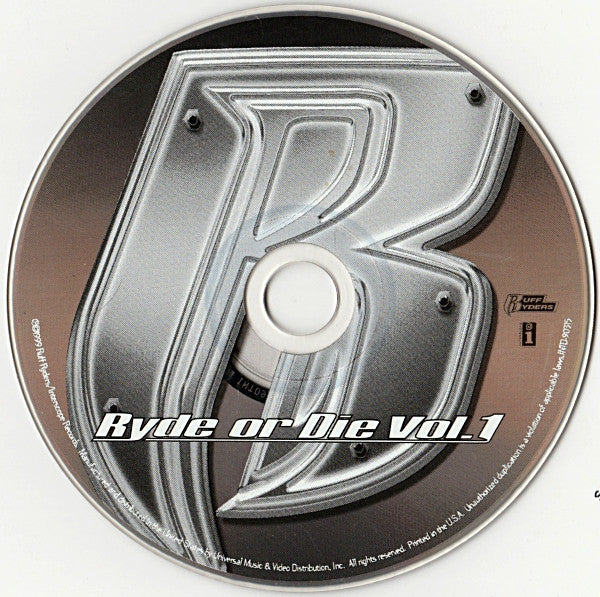 Ruff Ryders - Ryde Or Die Vol. 1 (CD, Comp) - Image 4