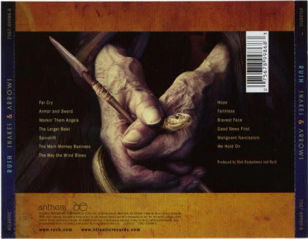 Rush - Snakes & Arrows (CD, Album, Jew) - Image 5