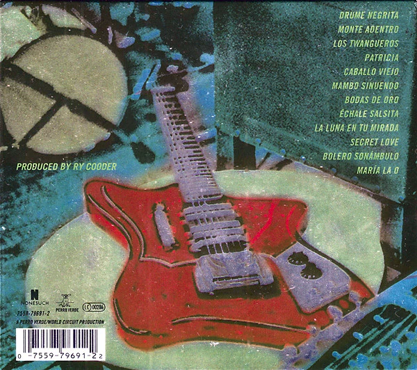Ry Cooder, Manuel Galbán - Mambo Sinuendo (CD, Album) - Image 2
