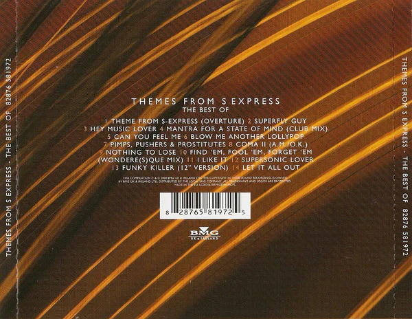S Express* - Themes From S Express - The Best Of (CD, Comp) - Image 3