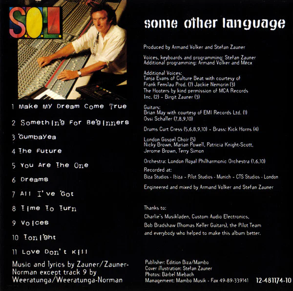 S.O.L. (8) - Some Other Language (CD, Album) - Image 2