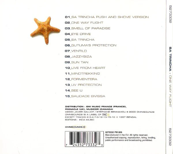 Sa Trincha - One Way Flight (CD, Album) - Image 2