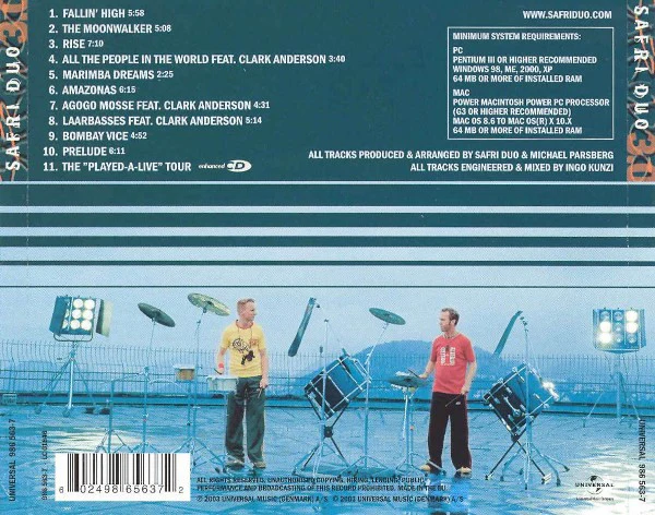 Safri Duo - 3.0 (CD, Album, Enh) - Image 2