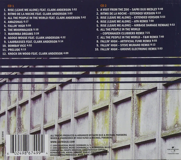 Safri Duo - 3.5 (3.0 The Remix Edition) (2xCD, Album, RP) - Image 2