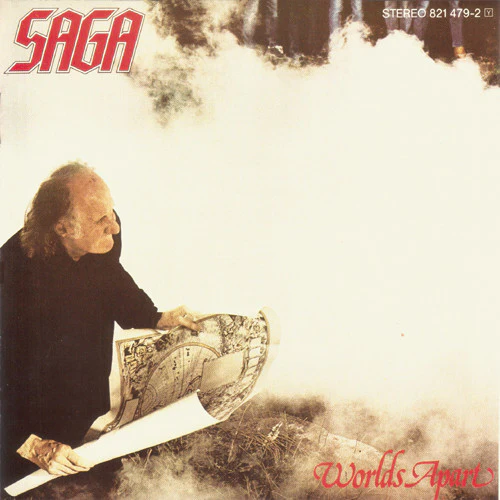 Saga (3) - Worlds Apart (CD, Album, RE, PMD)