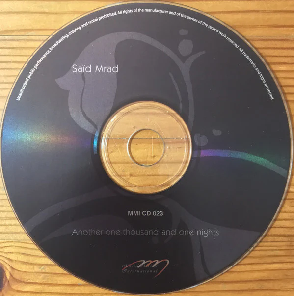 Said Mrad - Another One Thousand And One Nights (CD, Album) - Image 3