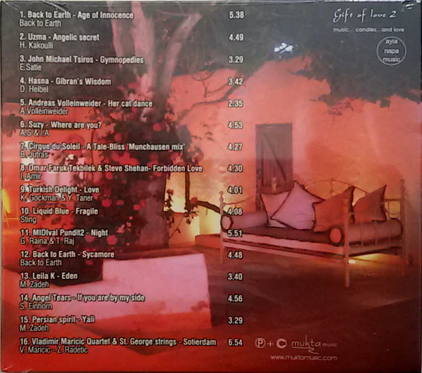 Said Mrad - Guru / Ayia Napa - Gift Of Love 2 (CD, Comp, Mixed) - Image 2