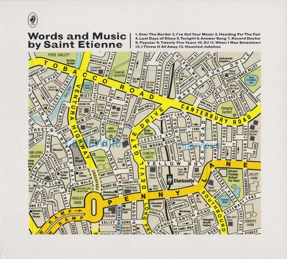 Saint Etienne - Words And Music By Saint Etienne (2xCD, Album, M/Print, Del)