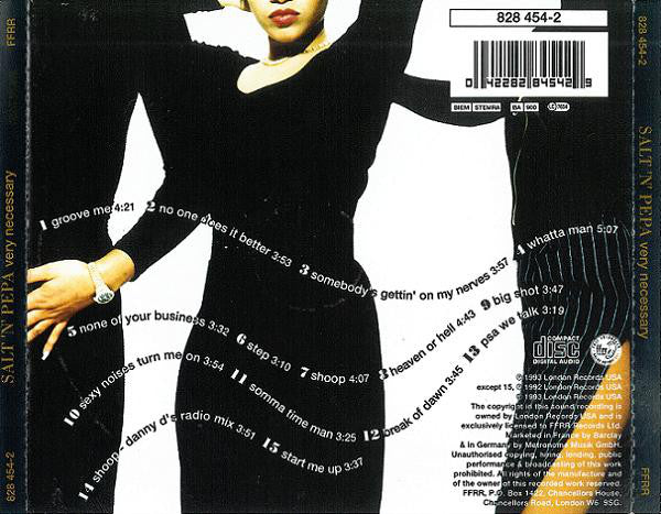 Salt 'N' Pepa - Very Necessary (CD, Album, RE) - Image 2