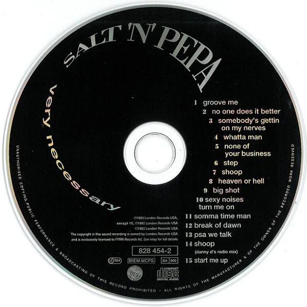 Salt 'N' Pepa - Very Necessary (CD, Album, RE) - Image 3