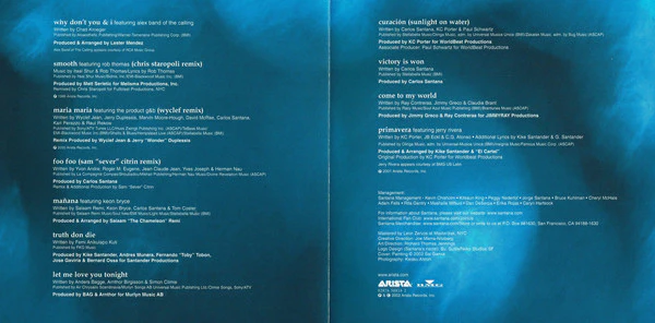 Santana - Ceremony (Remixes & Rarities) (CD, Comp, Copy Prot.) - Image 5