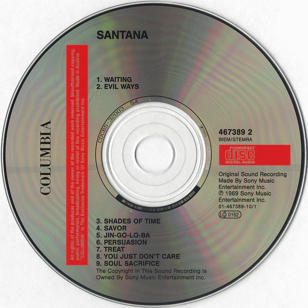 Santana - Santana (CD, Album, RE) - Image 3