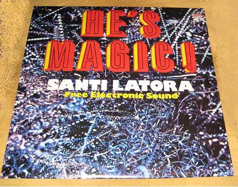 Santi Latora Free Electronic Sound* - He's Magic! (LP, Album)
