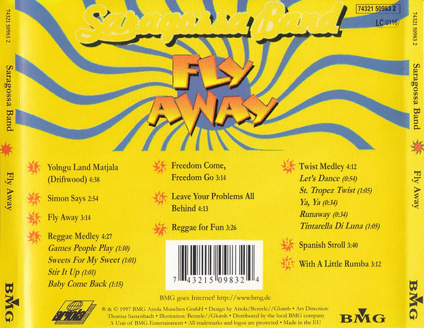 Saragossa Band - Fly Away (CD, Album, P/Mixed) - Image 2