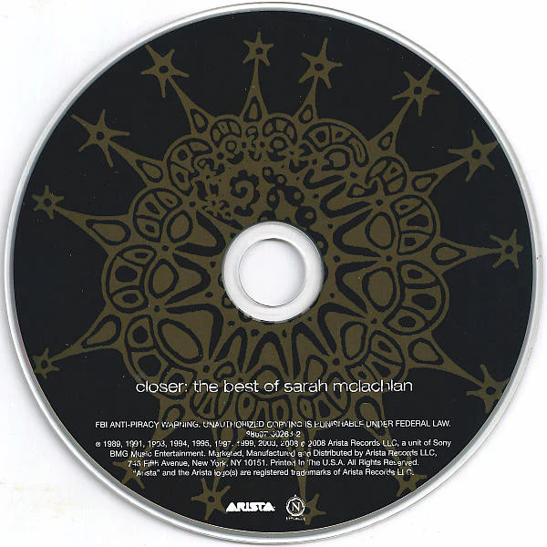 Sarah McLachlan - Closer: The Best Of Sarah McLachlan (CD, Comp) - Image 3