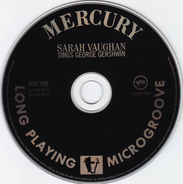 Sarah Vaughan - Sings George Gershwin (2xCD, RE) - Image 5