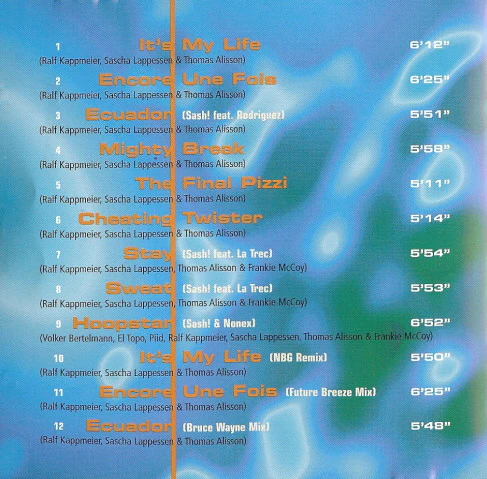 Sash! - It's My Life (CD, Album) - Image 4