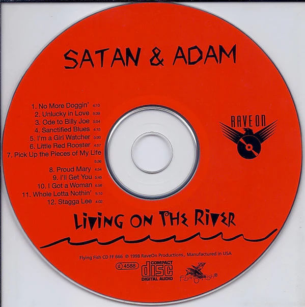 Satan And Adam - Living On The River (CD, Album, RE) - Image 3