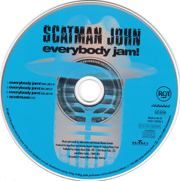 Scatman John - Everybody Jam! (CD, Maxi) - Image 5