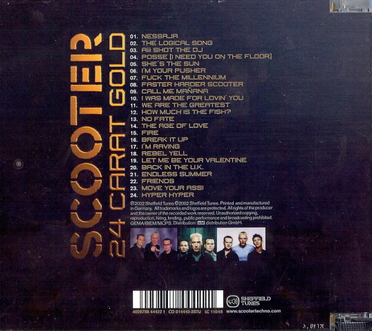 Scooter - 24 Carat Gold (CD, Comp, Sup) - Image 3