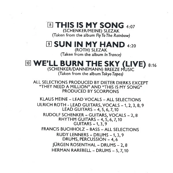 Scorpions - Best Of Scorpions - Vol. 2 (CD, Comp, RE) - Image 5