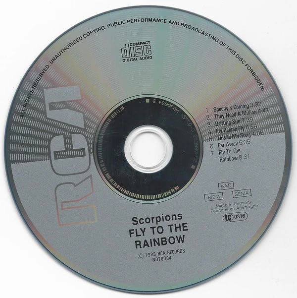 Scorpions - Fly To The Rainbow (CD, Album, RE, RP) - Image 3