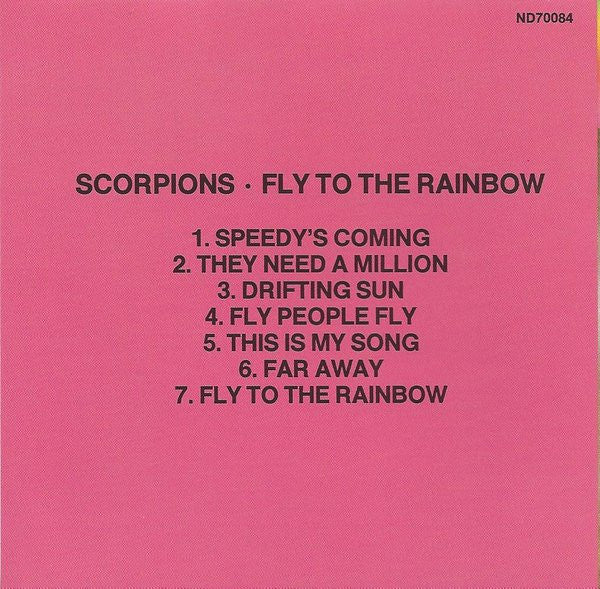 Scorpions - Fly To The Rainbow (CD, Album, RE, RP) - Image 5