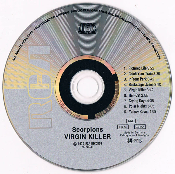 Scorpions - Virgin Killer (CD, Album, RE, RP) - Image 3