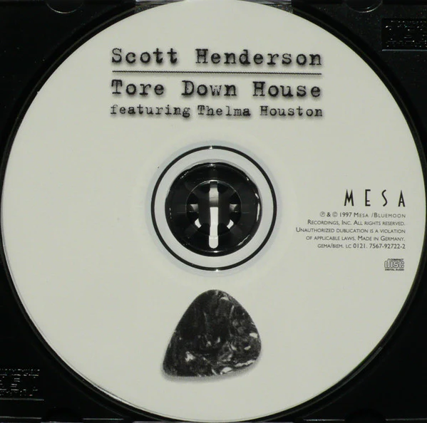 Scott Henderson (2) Featuring Thelma Houston - Tore Down  House (CD, Album) - Image 3