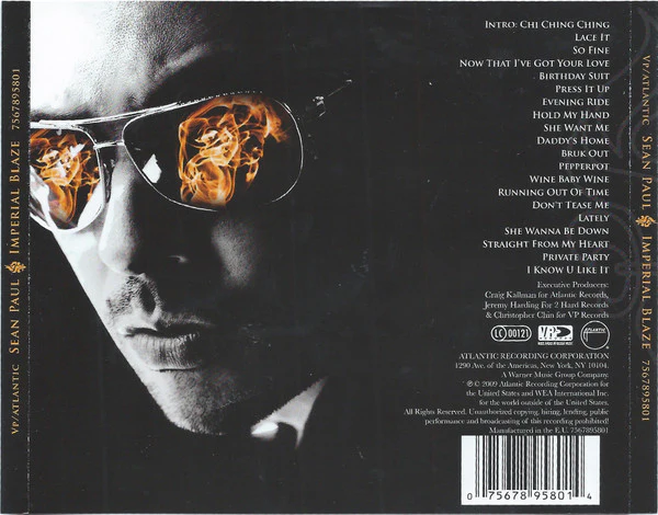 Sean Paul - Imperial Blaze (CD, Album) - Image 4